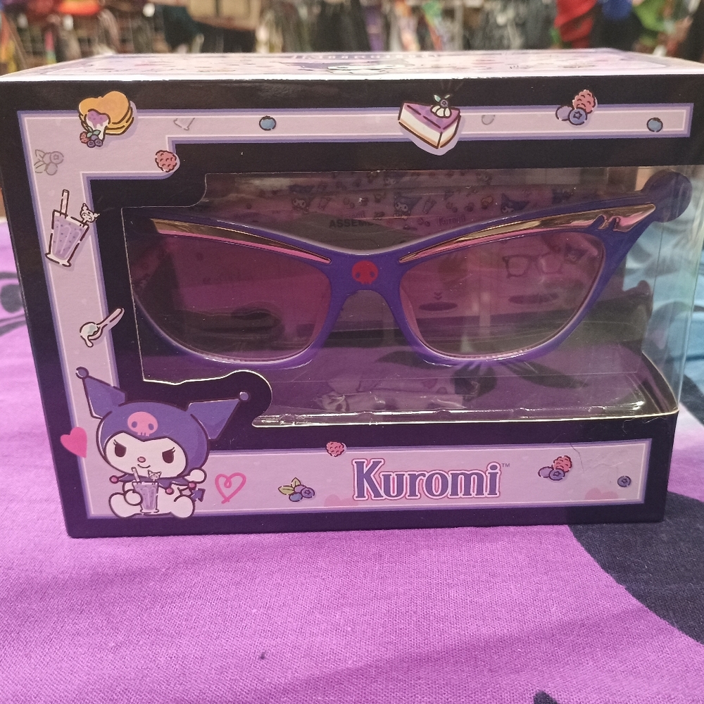 🆕 Kuromi Purple Sunglasses